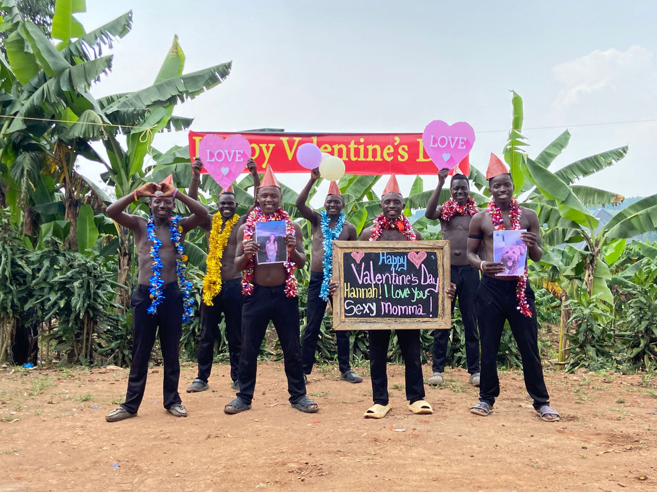 Das African Fitness Team - Schwarze Hose