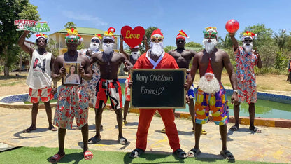 Die afrikanische Strandmannschaft