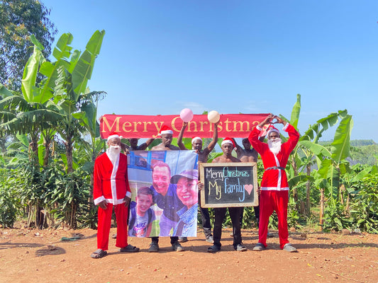 Das African Fitness Team - Schwarze Hose: Maßgeschneiderter Übergröße-Foto