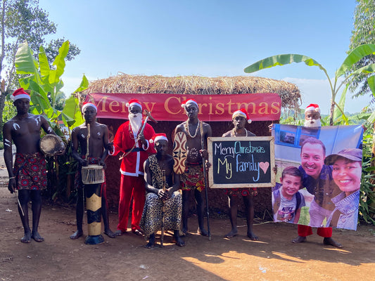 Afrikanisches Leoparden-Team: Maßgeschneiderter Übergröße-Foto