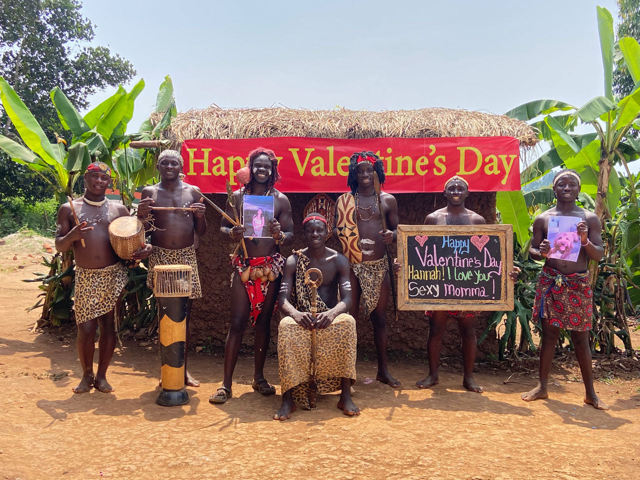 Afrikanisches Leoparden-Team