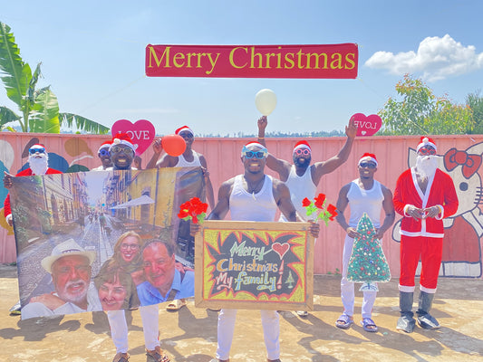 Das African Fitness Team: Maßgeschneiderter Übergröße-Foto