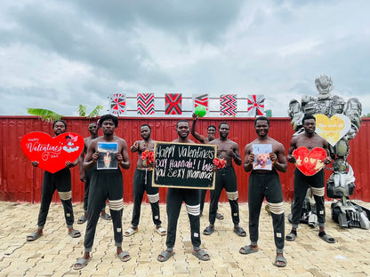 Das afrikanische Armee-Team