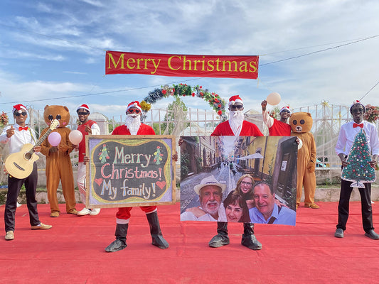 Die Afrikanische Band: Maßgeschneiderter Übergröße-Foto