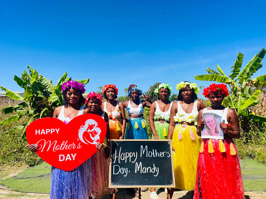 Afrikanische Grasrock-Team