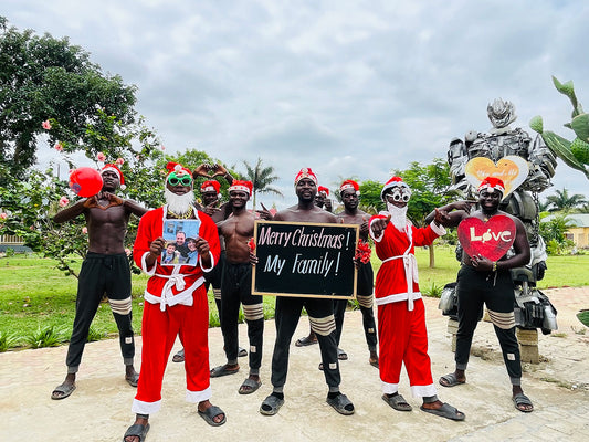 Das afrikanische Armee-Team