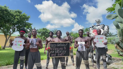 Das afrikanische Armee-Team
