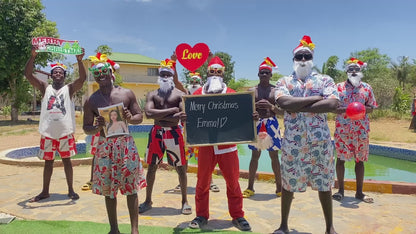 Die afrikanische Strandmannschaft