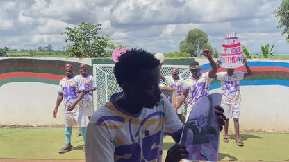 Afrikanische Fußballband
