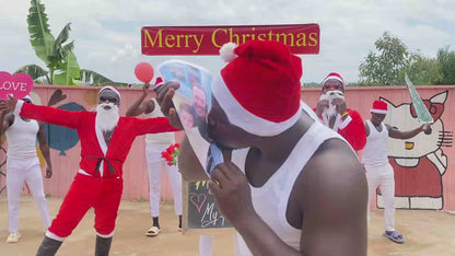 Das African Fitness Team - weißes Oberteil