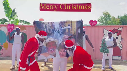 Das African Fitness Team: Maßgeschneiderter Übergröße-Foto