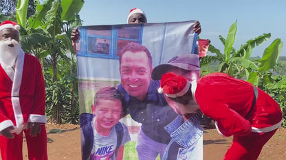Das African Fitness Team - Schwarze Hose: Maßgeschneiderter Übergröße-Foto